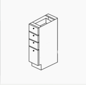 Base Cabinet 4 Drawers